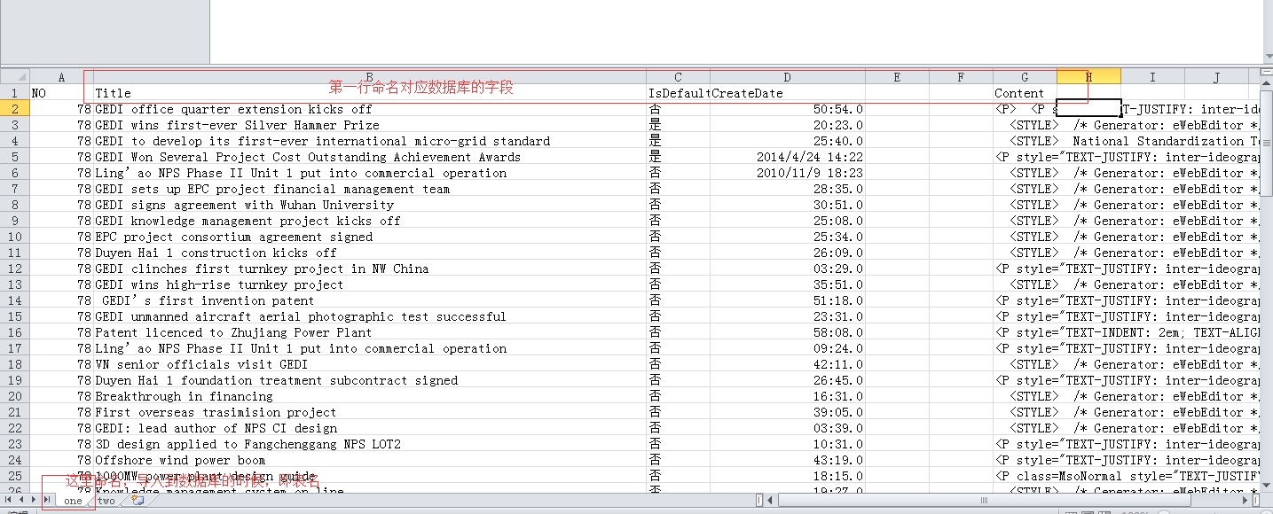 Execl数据导入到数据库及一个数据库导入到另一个数据库