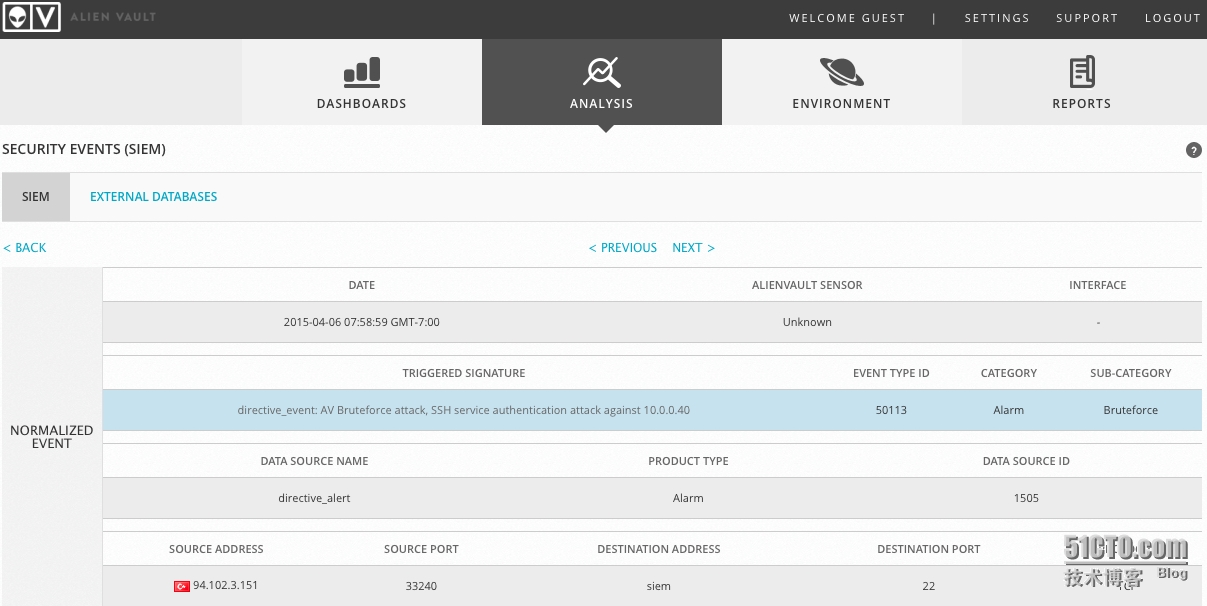 教你分析针对SSH服务的暴力破解日志