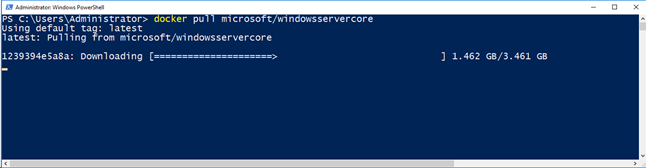 浅尝Windows Server 2016——Container 容器:部署