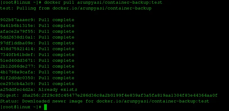 Docker Pull