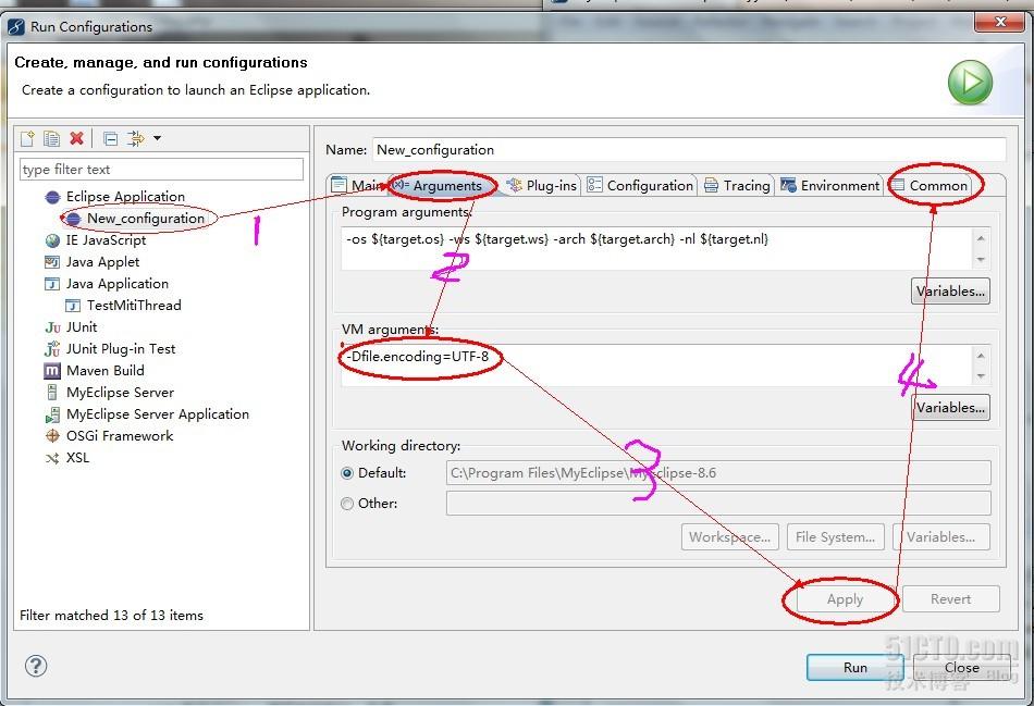 MyEclipse编码设置,中文乱码解决，UTF-8，GBK