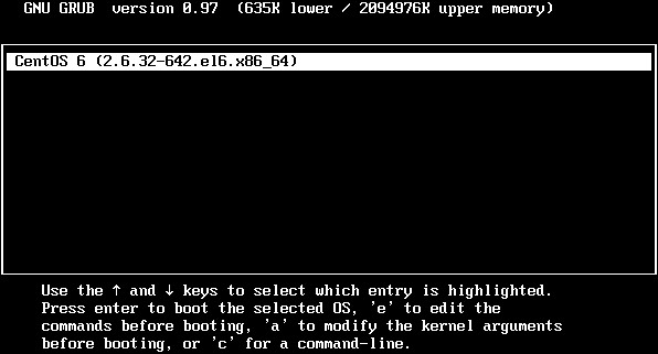 CentOS单用户模式下重置root管理员密码