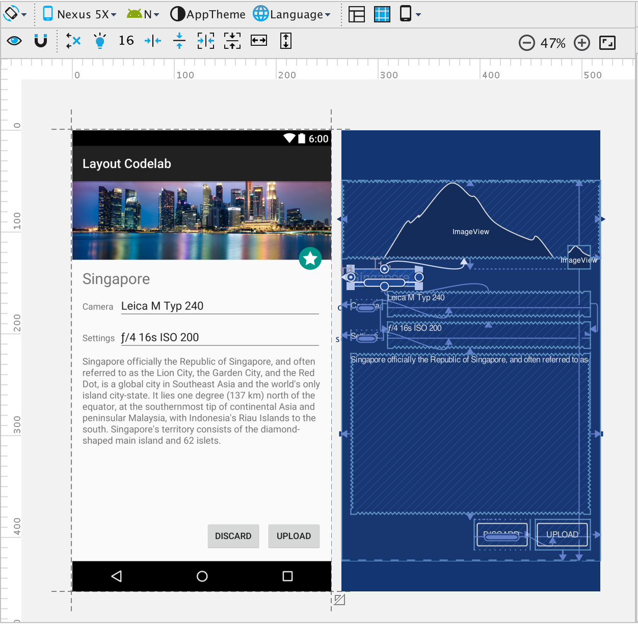 了解使用Android ConstraintLayout