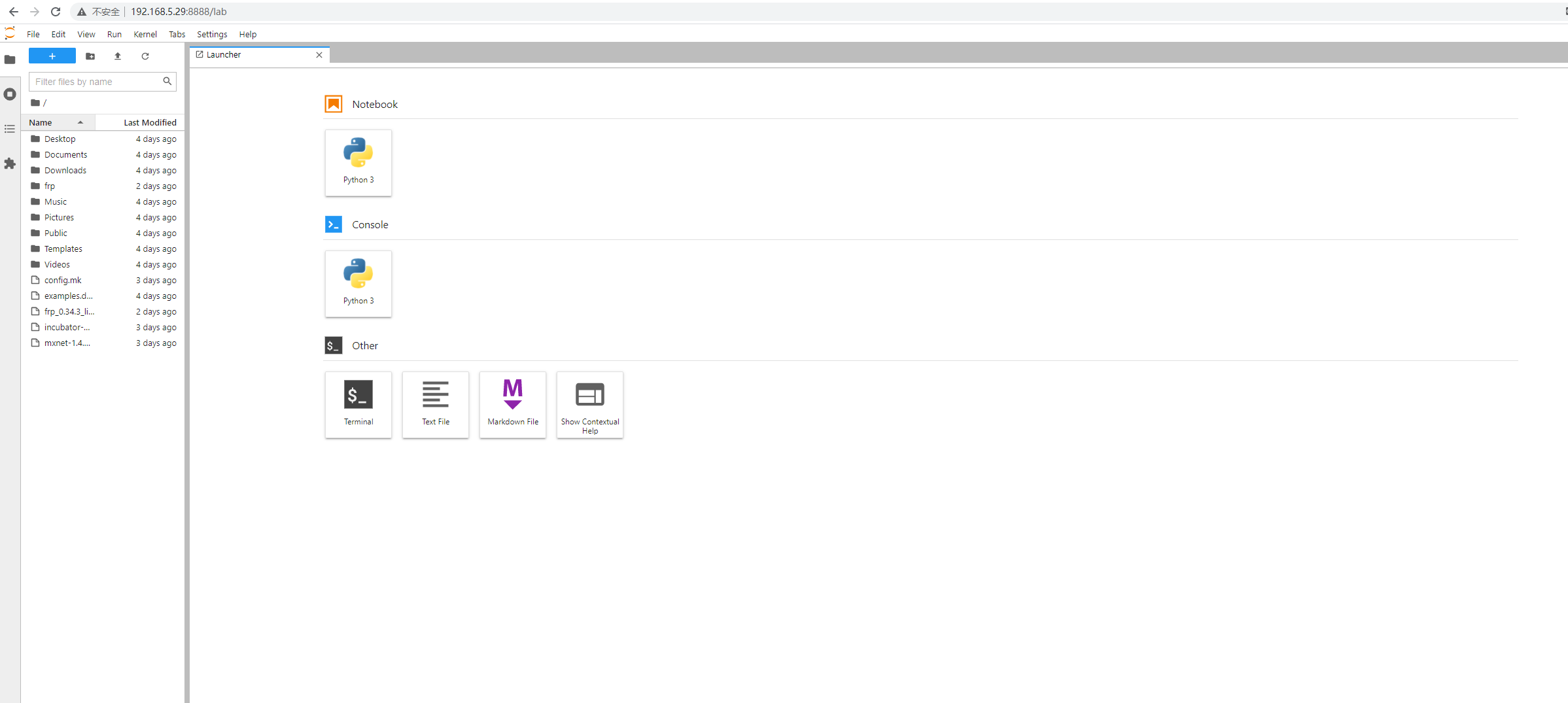 jupyter lab---服务器编程利器
