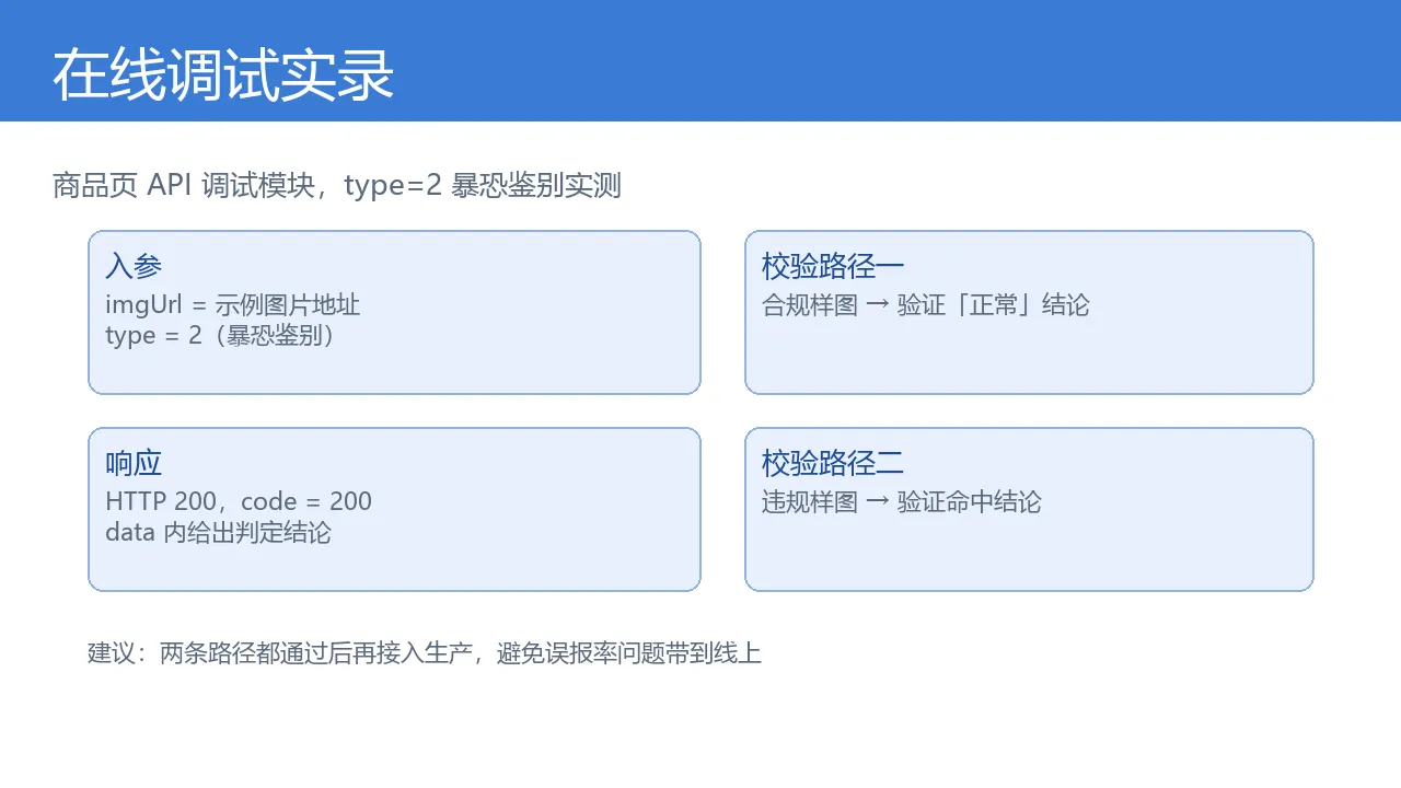 在线调试实录