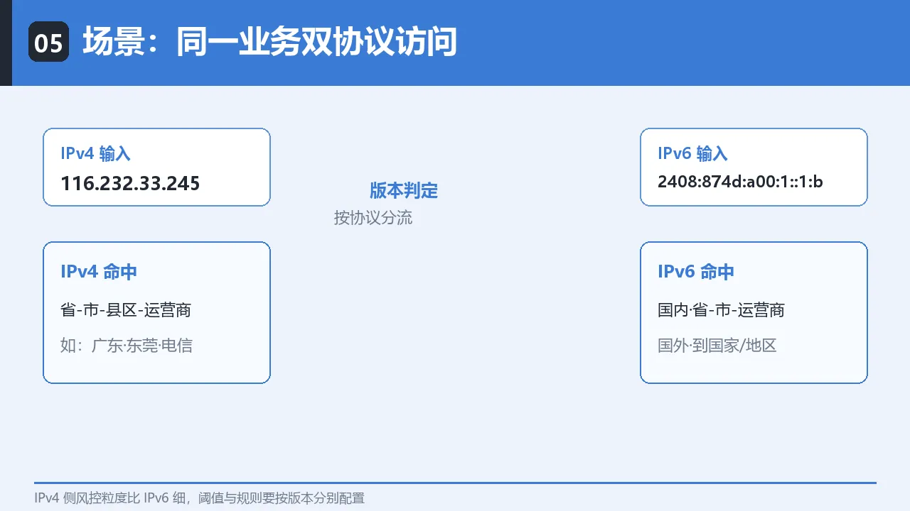 场景案例：同一业务双协议访问按版本分流