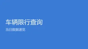 2026-10-12 全国限行城市车辆限行查询数据解析