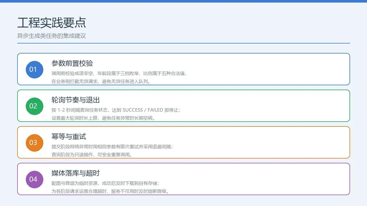工程实践要点