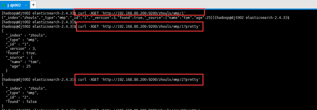 Elasticsearch之cur查询索引