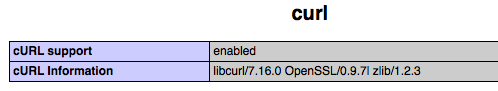 PHP的cURL库
