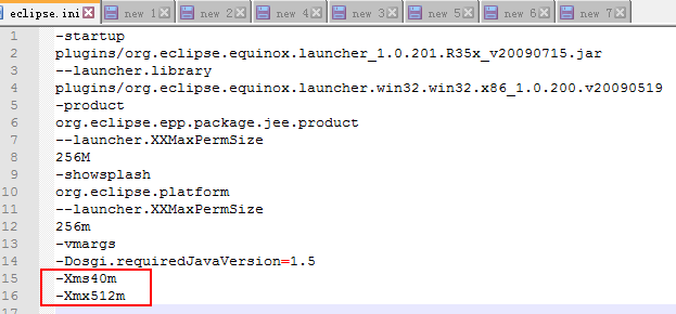 设置JVM参数的几种方式解决java.lang.OutOfMemoryError:Java heap space