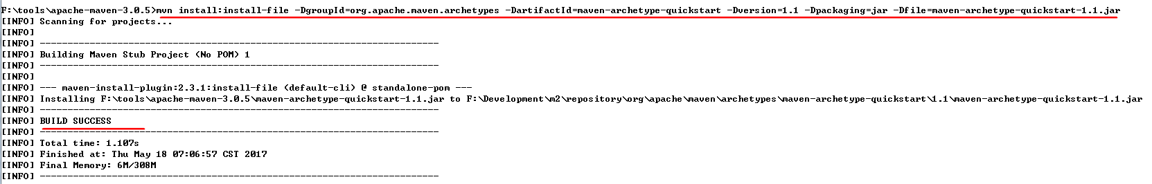 解决Maven的Could not resolve archetype org.apache.maven.archetypes:maven-archetype-quickstart