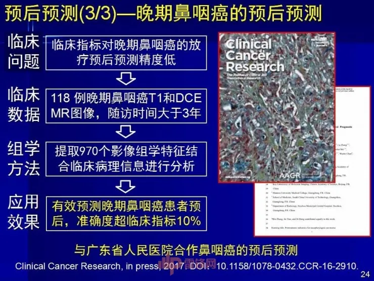 深度丨中科院田捷博士：基于医疗大数据和AI技术的影像组学及其应用丨CCF-GAIR 2017