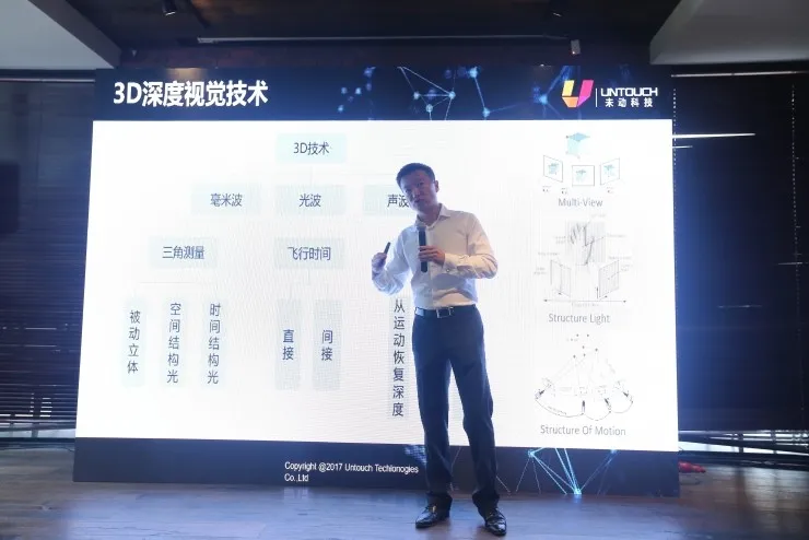 Untouch推移动端3D手势交互 称视觉AI是下一个风口