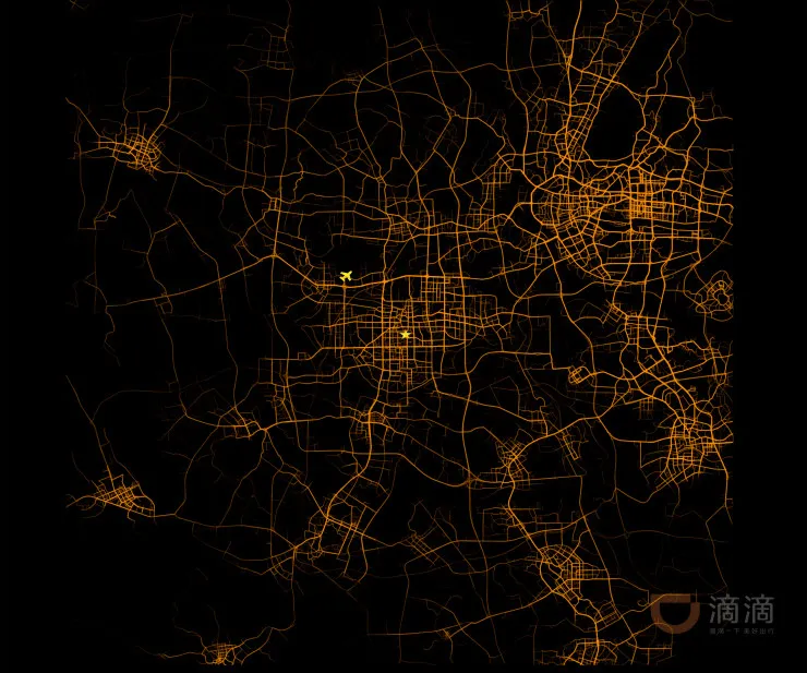 出行大数据绘制的“城市星云图”是怎样的？我们还总结出了5种城市结构