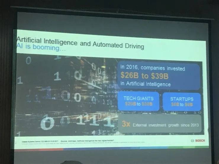 全新 AI 摄像头、360 度环境感知阵列，博世要做自动驾驶系统集成商