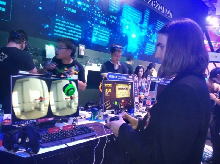 虚拟现实强势“入侵”游戏盛典China Joy5