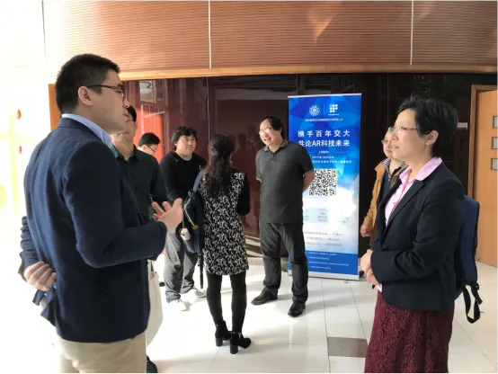 张小军与母校师生谈AR：要深入行业去真正解决问题