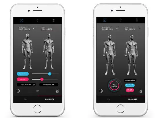今天你瘦了吗？裸体3D健身追踪器告诉你！
