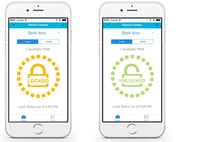 BLUEGUARD-E智能锁，门锁和手机自动组成cp2