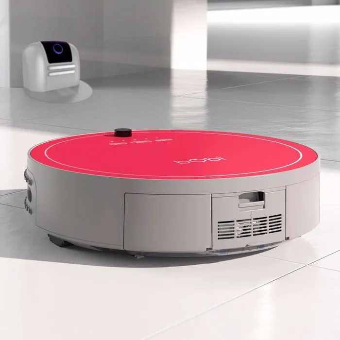 会自己找“食物”的神奇吸尘机器人bObsweep2