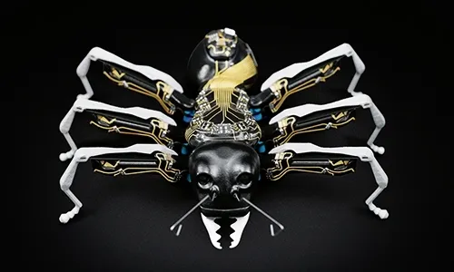 盘点那些脑洞大开的人类设计的“异形”机器人8