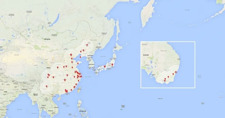 特斯拉盘点2015年超级充电桩的建设成果4