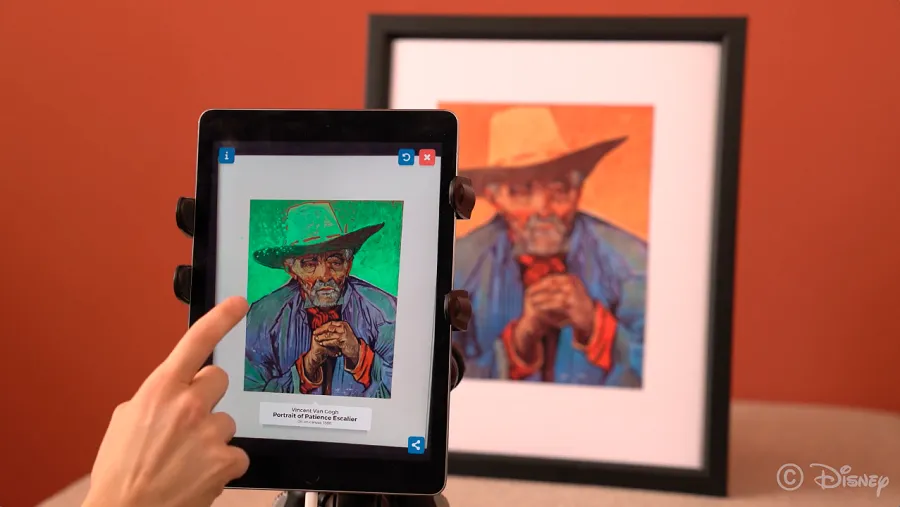 迪士尼推出AR Museum，让你分分钟“篡改“艺术名作