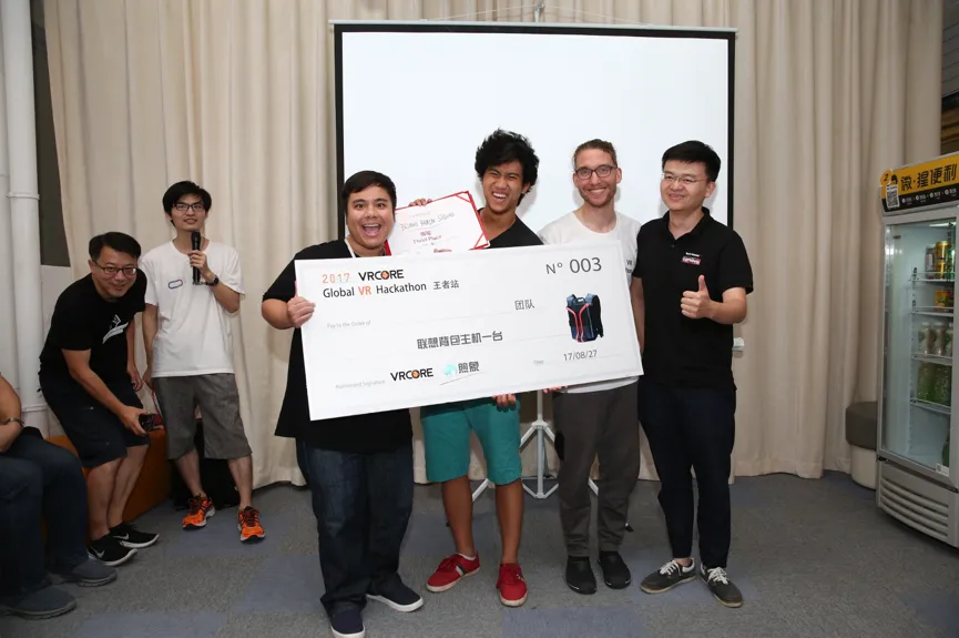 首届Global VR Hackathon完结 全球前三甲诞生