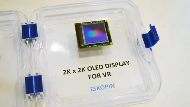 Kopin和歌尔强强联合,2K Lighting VR头显或于明年年底问世