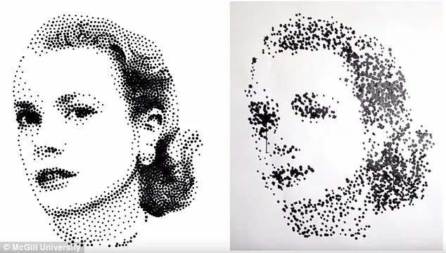 用无人机打点作画,密集恐惧症患者慎入!