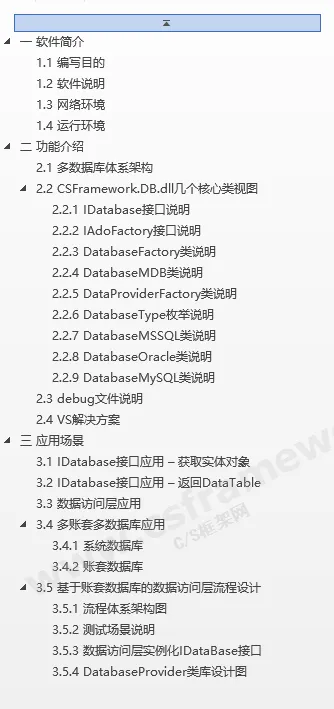 基于C#语言多数据库组件包及用户操作手册