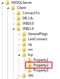 SQL Server native client使用