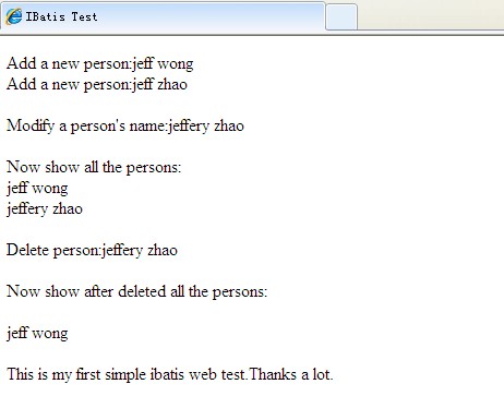 iBATIS.net开发的第一个web实例