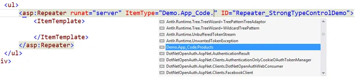 ASP.NET Web Forms 4.5的新特性（一）：强类型数据控件和Bundling