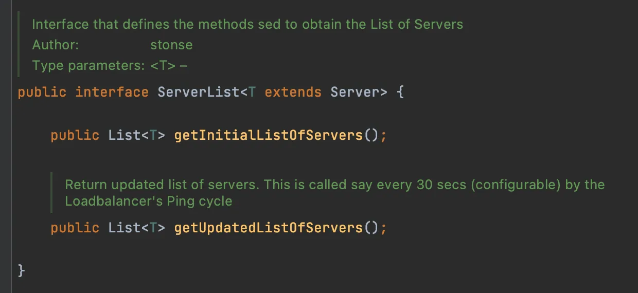 ServerList