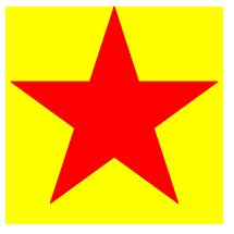 HTML5 Canvas 绘制五角星