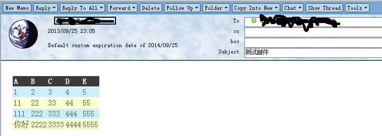 用Java发送HTML格式邮件测试类(支持中文)