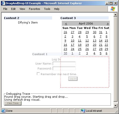 [转]ASP.NET AJAX (Atlas) 拖放（Drag & Drop）功能6种实现方法总结