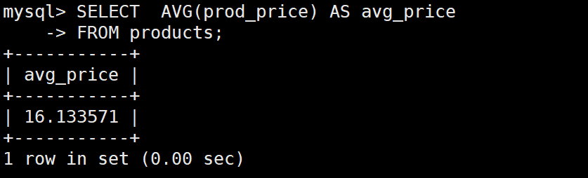 MySQL必知必会分组数据和汇总数据