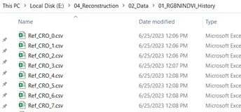 Python计算大量Excel中某些指定单元格的跨文件平均值