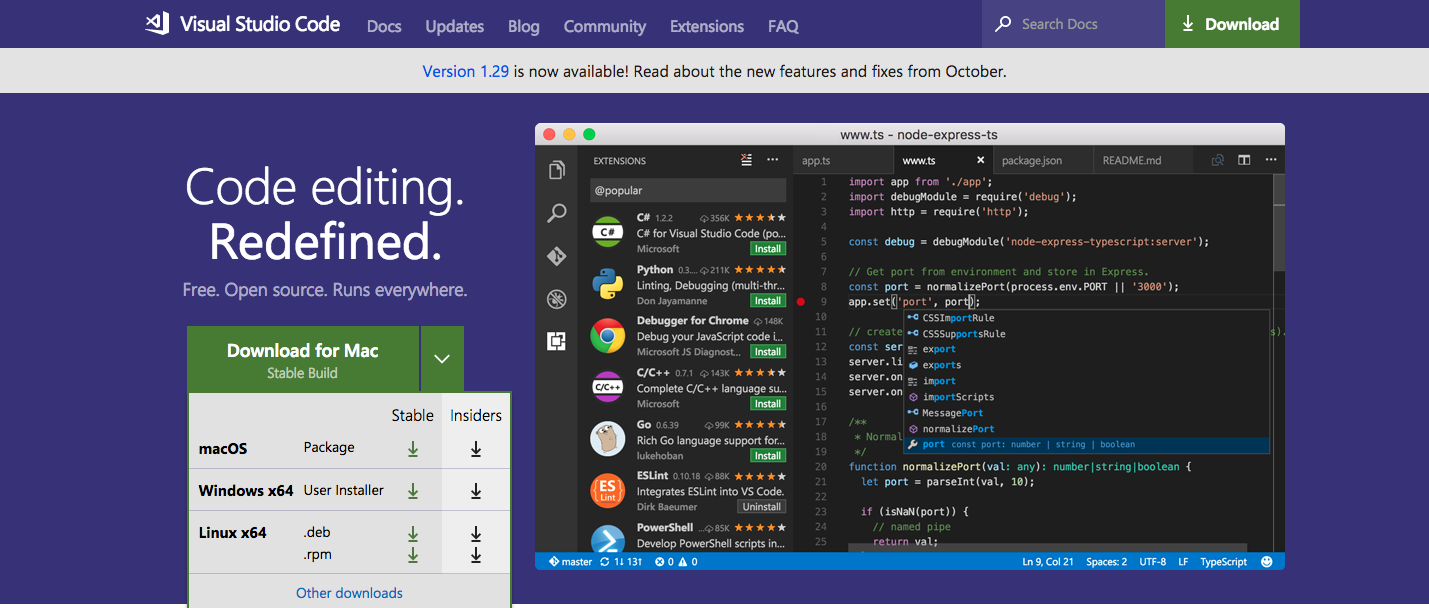 VSCode 小鸡汤 第00期 —— 安装和入门