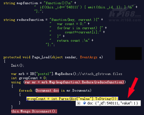 MongoDB分布式存储的MapReduce并行查询