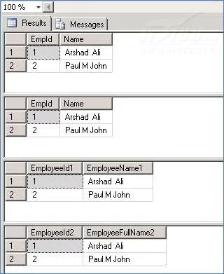 SQL Server2012新特性WITH RESULT SETS