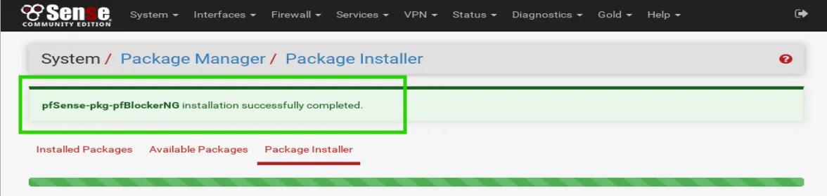 pfBlockerNG Installation