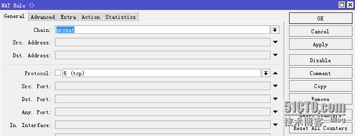 ROUTEROS5.2企业静态IP NAT上网