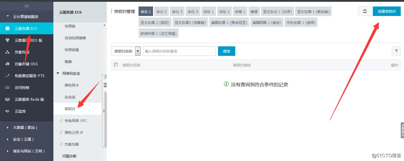 阿里云创建[密钥对]无法通过密钥文件SSH云ECS实例解决办法