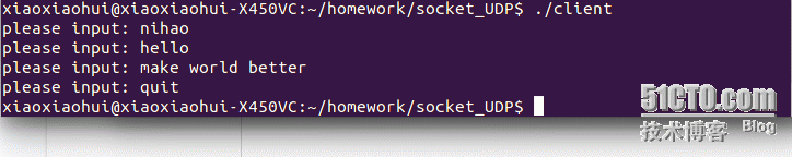 linux下的UDP套接字编程