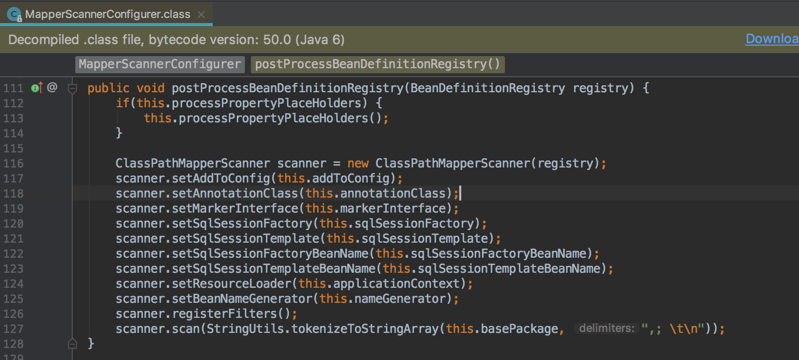 Spring根据包名获取包路径下的所有类