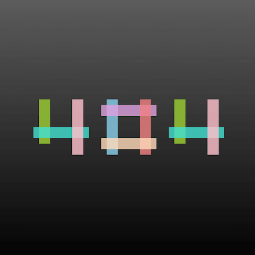 如何用纯 CSS 创作 404 文字变形为 NON 文字的交互特效